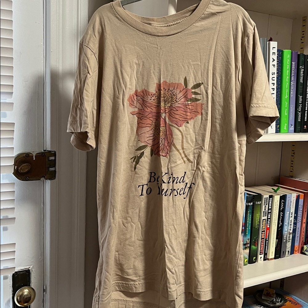 “Be Kind To Yourself” Flower Tee